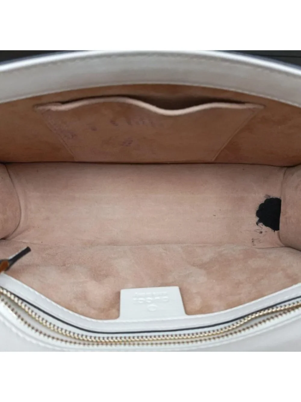 Gucci Sylvie Beige Multi Snakeskin Shoulder Bag